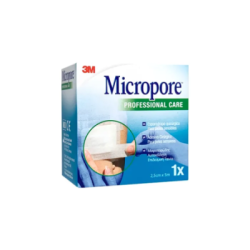 Espara Micropore Blanco 5X2,5