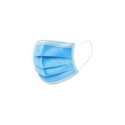 Mascarilla Quirurgica Adulto Azul 10Uds