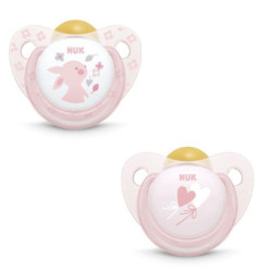 Chupete Latex Nuk 1 Rosa 2 Un